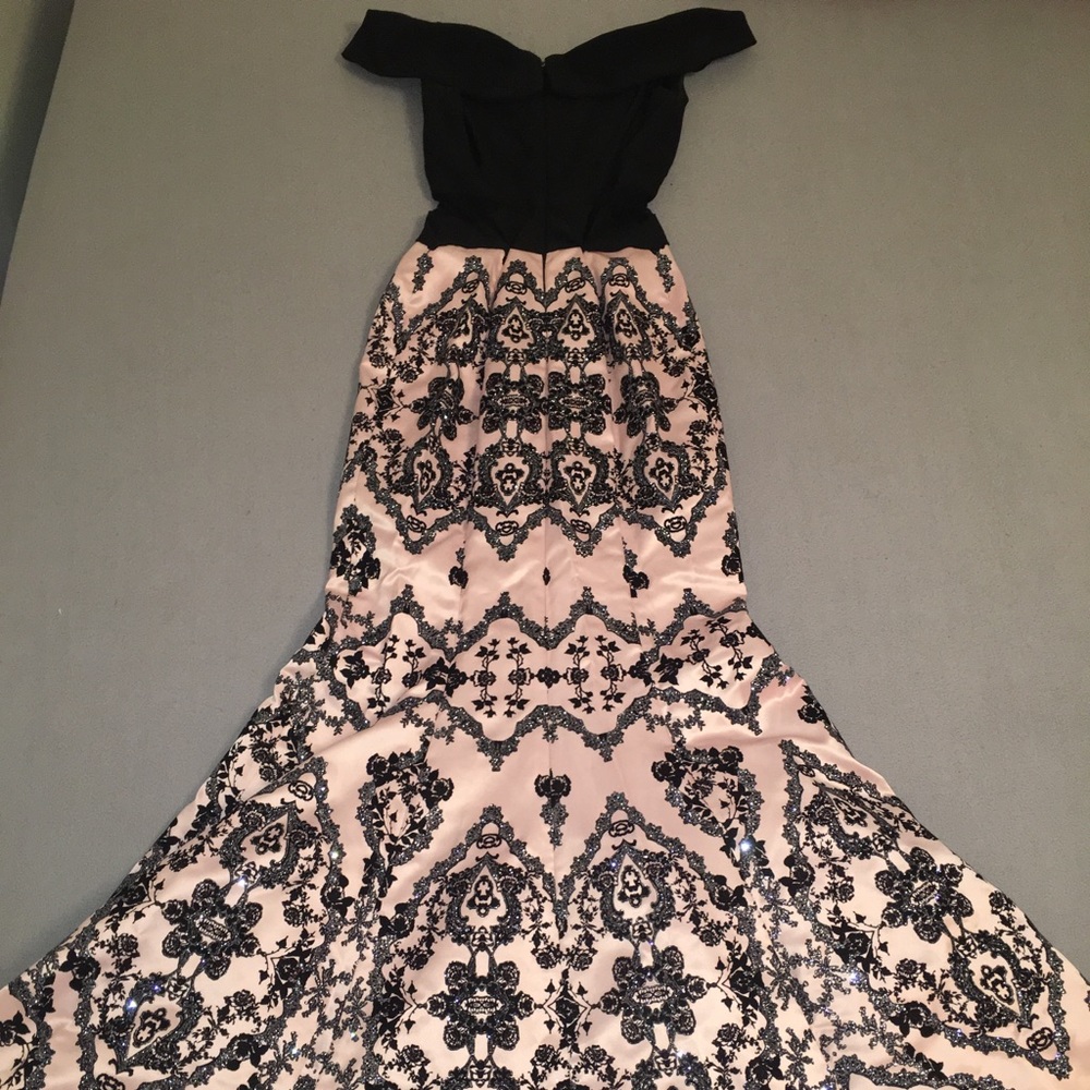 Prom Mermaid Off The Shoulder Gown